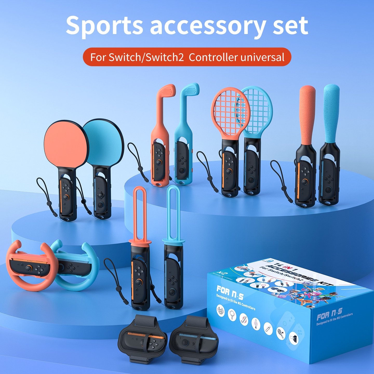 Party Games Nintendo Switch - HONCAM Switch2 Sports Kit 14 in
