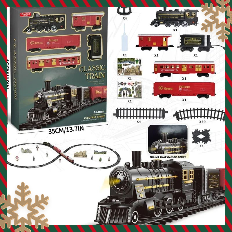 Party Games Steam Free - Kids Electric Steam Train Toy Rail