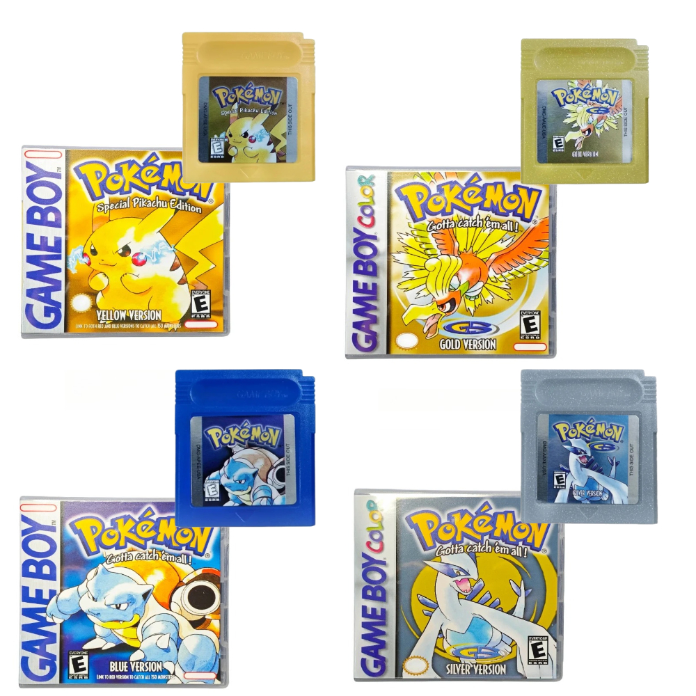 Party Games Easter - 7 Styles Classic Pokemon GBC Game