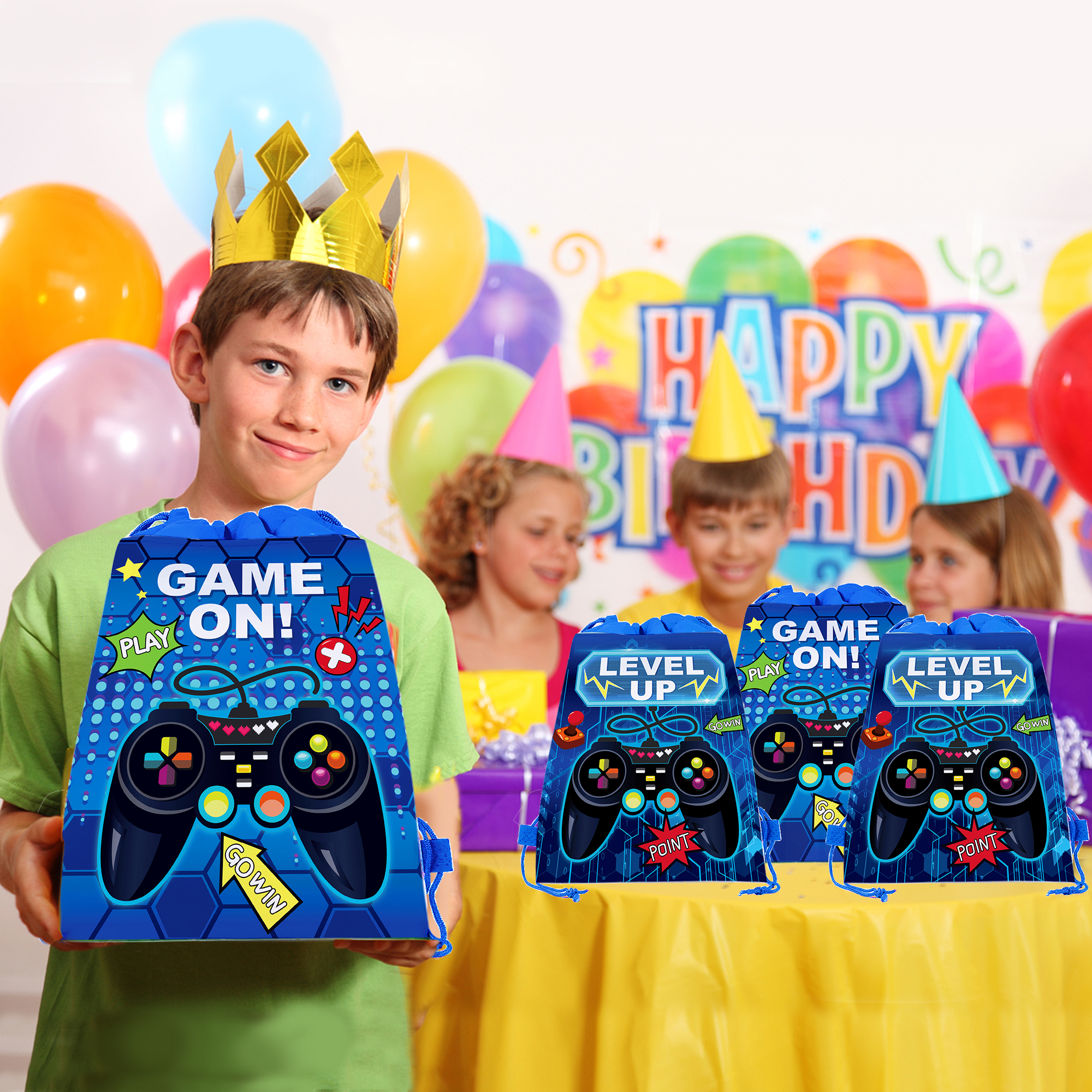 Party Games Easter - Cartoon Handle Game Birthday Non-woven Gifts