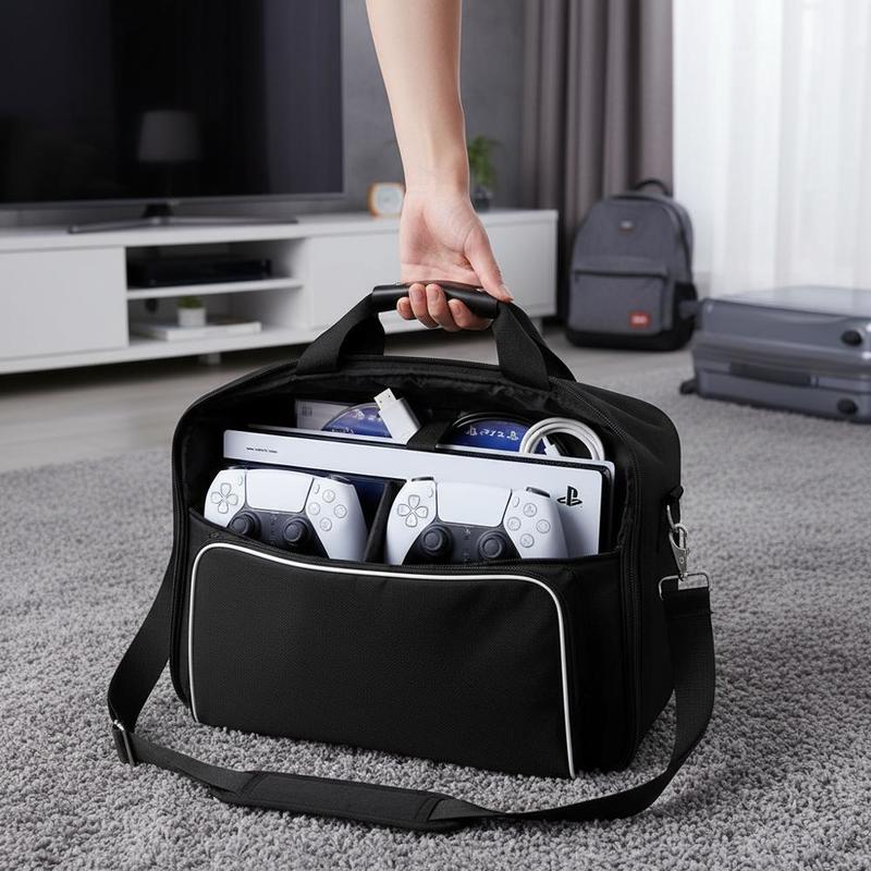 Party Games In Ps5 - Game Console Suitcase 17x12x7 Inches For