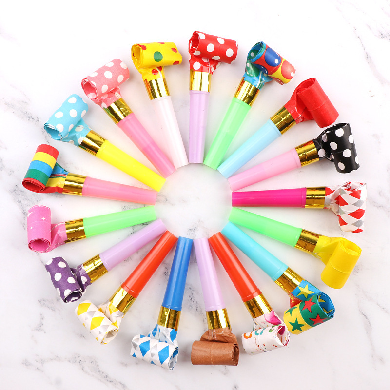 20/50/100PCS Colorful Whistles - Party Games Easter ulasan dan harga