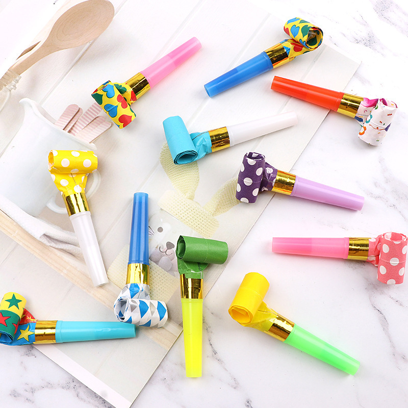20/50/100PCS Colorful Whistles - Party Games Easter ulasan dan harga