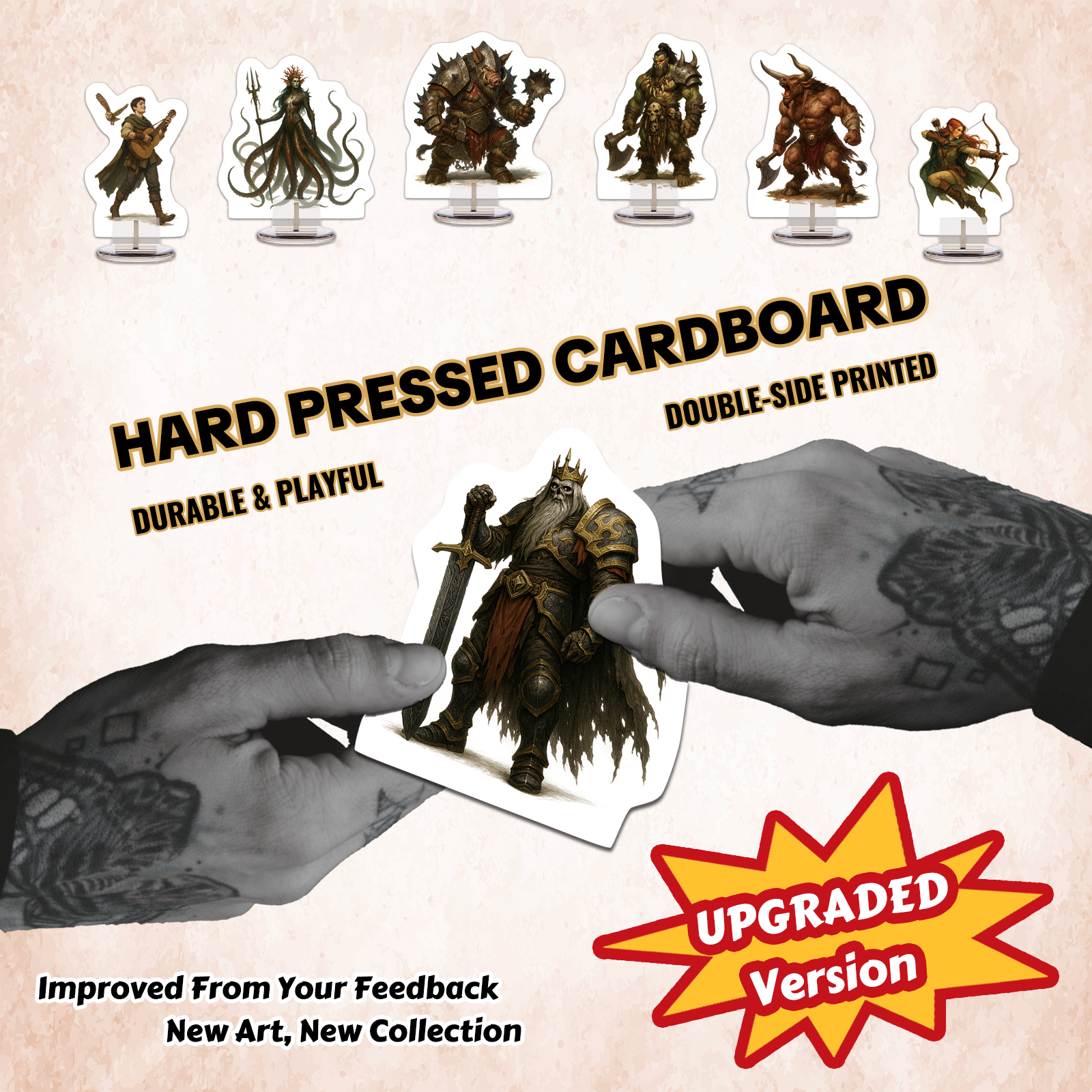 2D Tabletop RPG Board Game Min - Party Games Easter ulasan dan harga