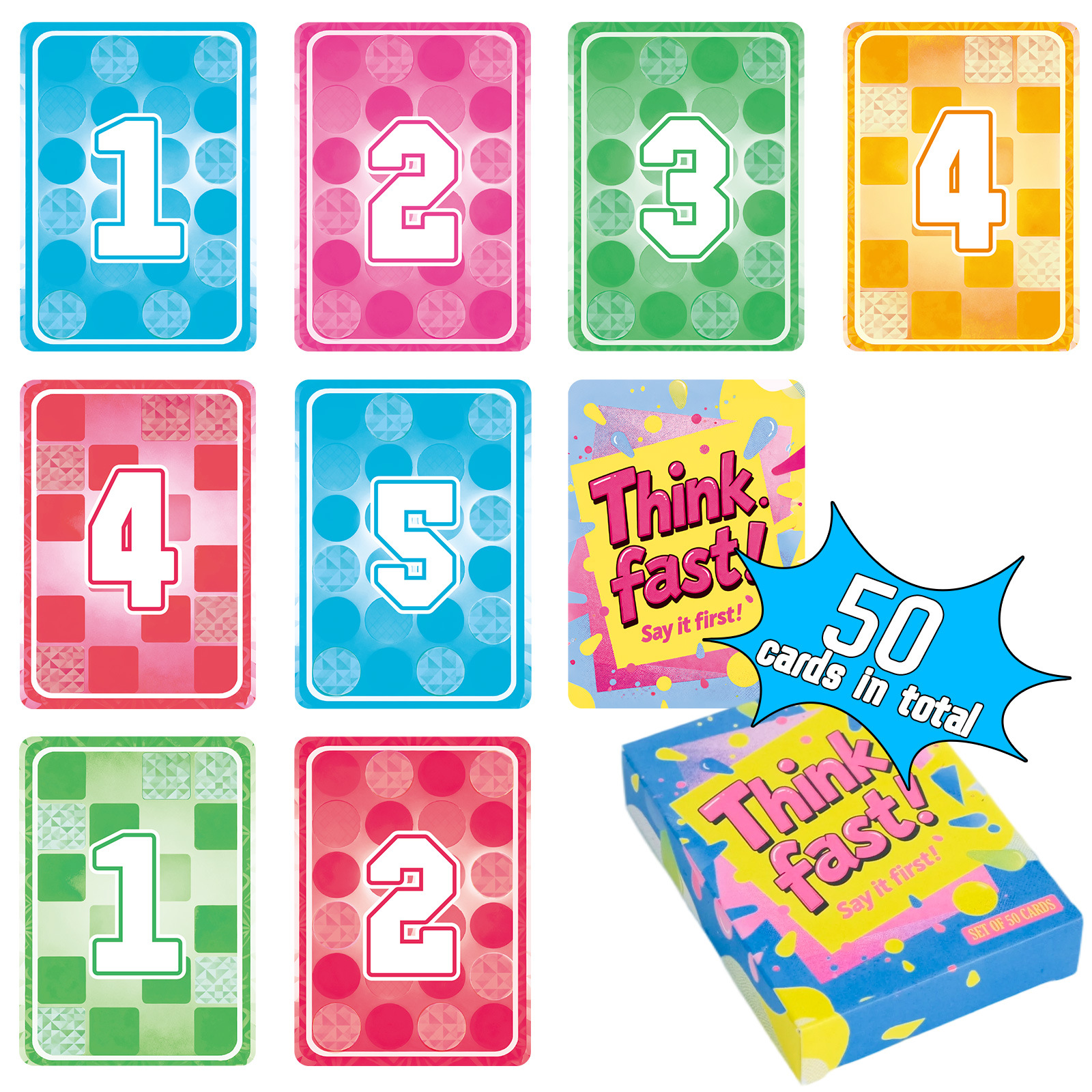 1 Box Quick Thinking Number Pu - Quick Games Party ulasan dan harga