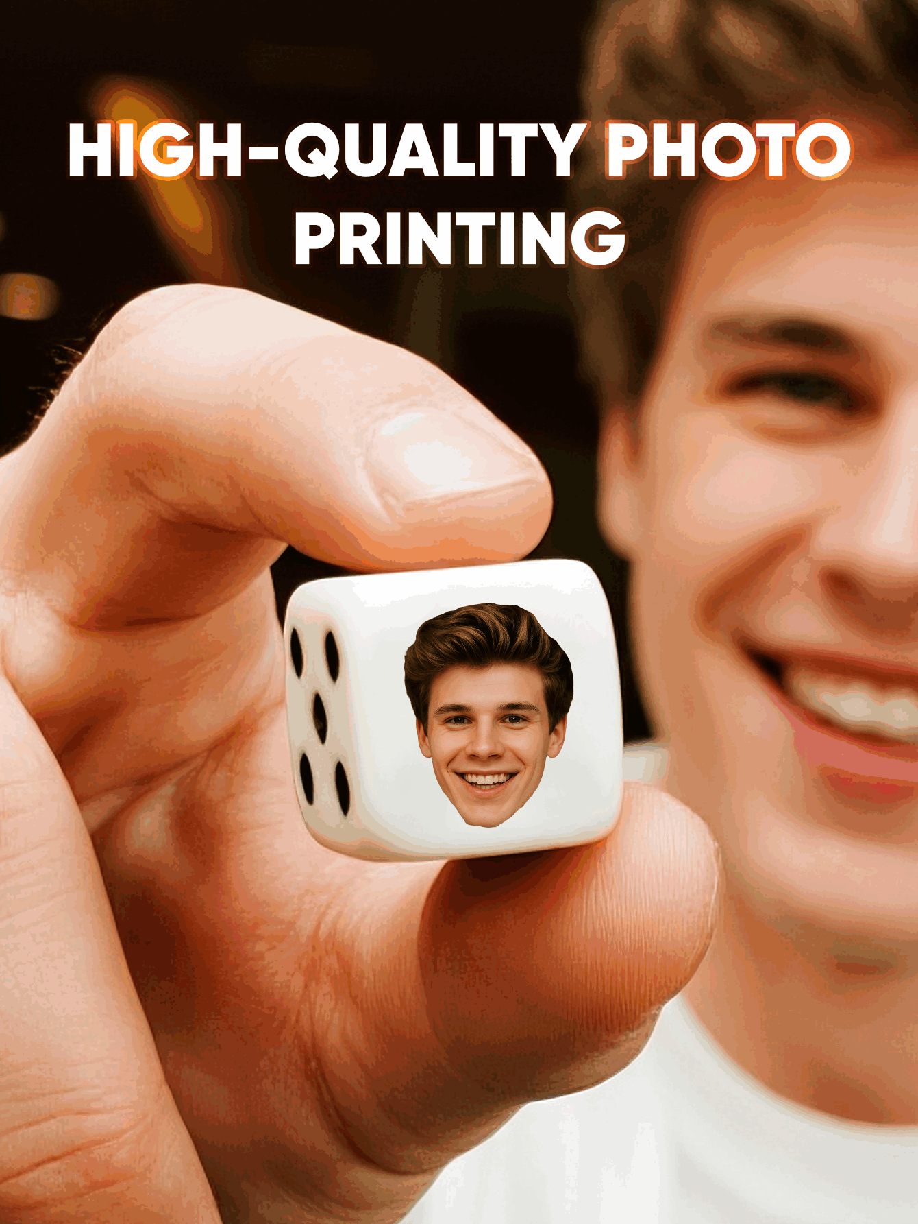 Custom Face Dice Personalized  - Party Games Easter ulasan dan harga