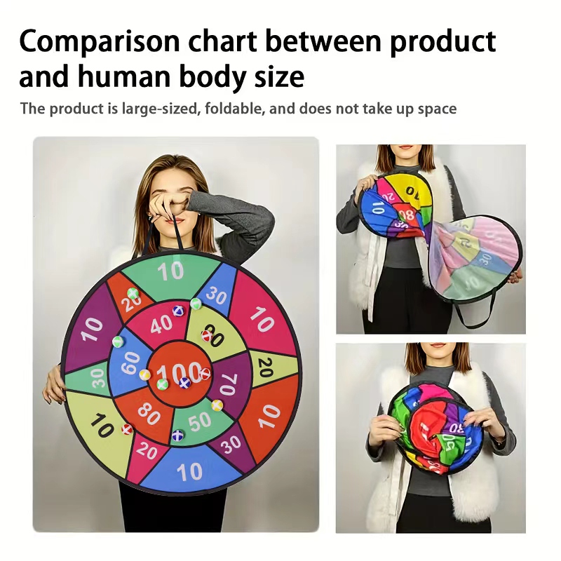 Sticky ball dart board -12 bal - Party Games Indoor For 6 12 Year Olds ulasan dan harga