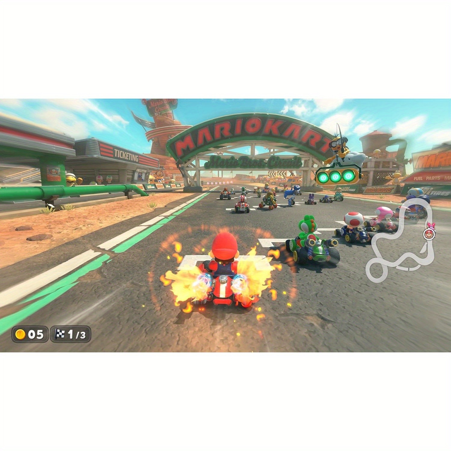 Mario Kart World Physical Vide - Party Games Nintendo Switch ulasan dan harga