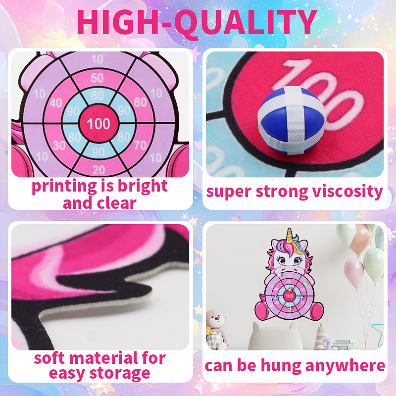 New Large Sticky Ball Dart Boa - Party Games Indoor For 6 12 Year Olds ulasan dan harga
