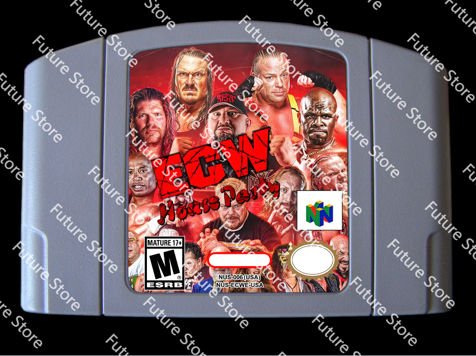 64 Bit Games ** ECW House Part - Party Games Nintendo Switch ulasan dan harga
