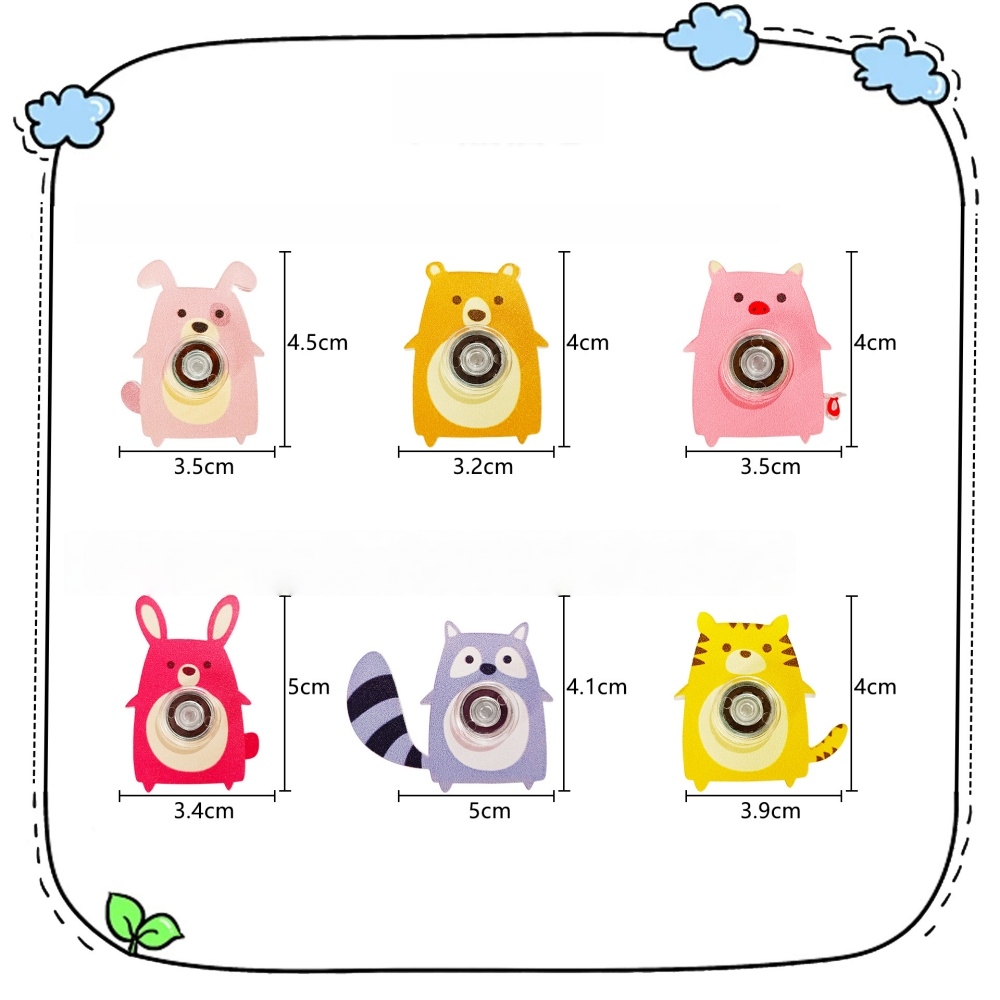 Cartoon Acrylic Animal Fidget  - Party Games Group ulasan dan harga