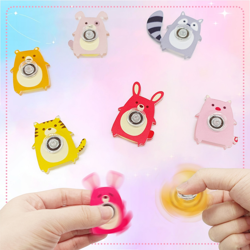 Cartoon Acrylic Animal Fidget  - Party Games Group ulasan dan harga