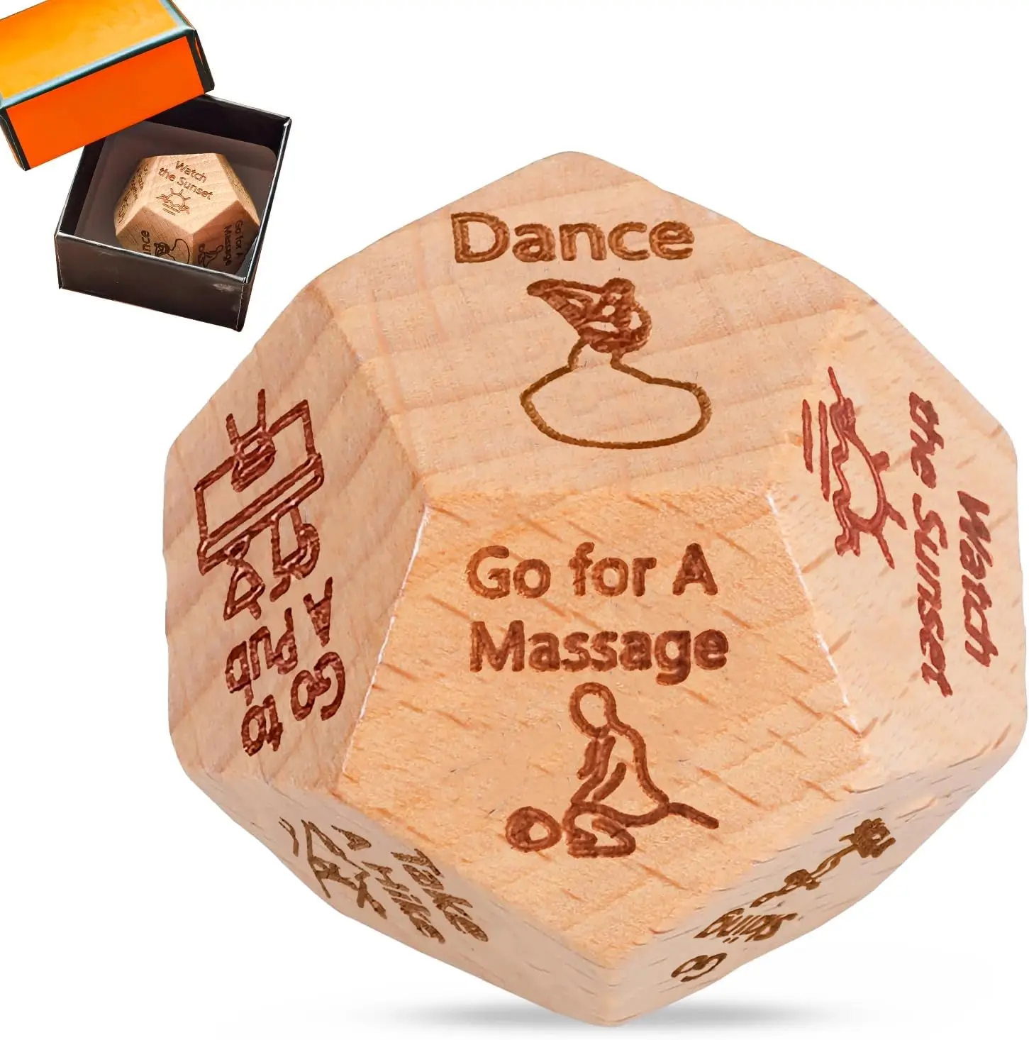 1pc Dice for Her Him Couples G - Party Games Couple ulasan dan harga