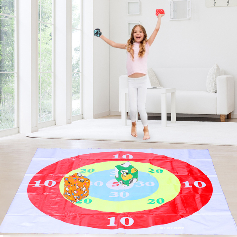 Throw Target Game sandbag Circ - Party Games Indoor For 6 12 Year Olds ulasan dan harga