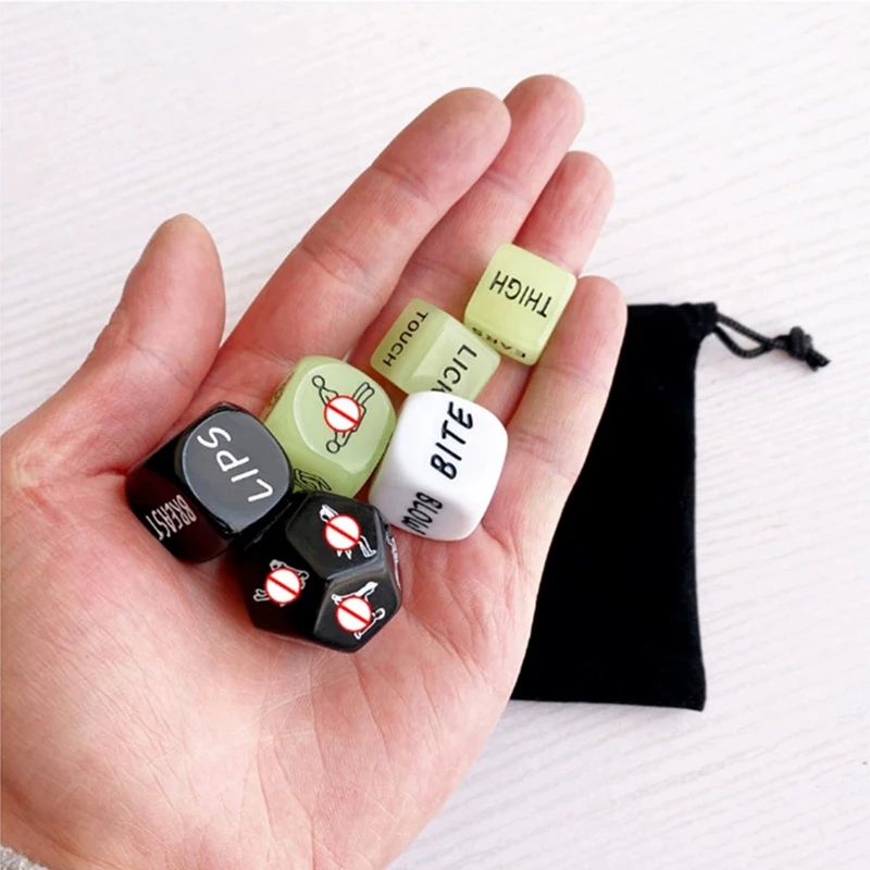 6PCS Adult Sex Dice Combo Set  - Party Games Couple ulasan dan harga