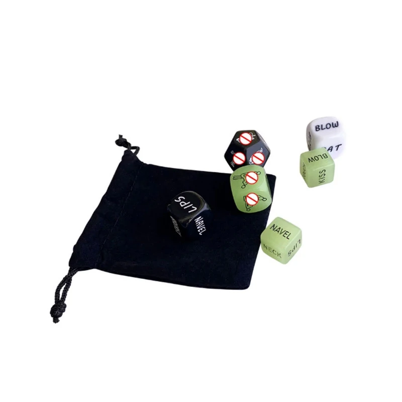 6PCS Adult Sex Dice Combo Set  - Party Games Couple ulasan dan harga