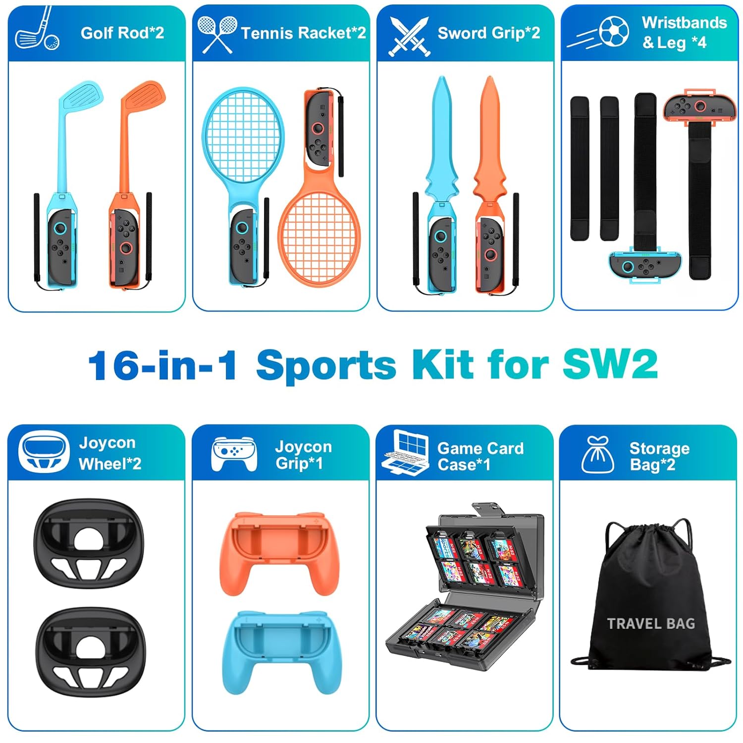BEBONCOOL Switch 2 Sports Acce - Party Games Nintendo Switch ulasan dan harga