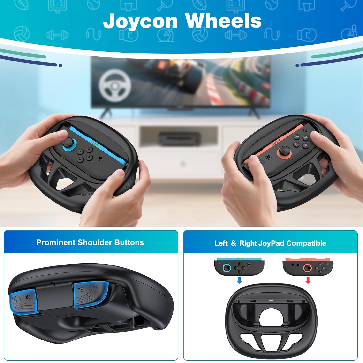 BEBONCOOL Switch 2 Sports Acce - Party Games Nintendo Switch ulasan dan harga