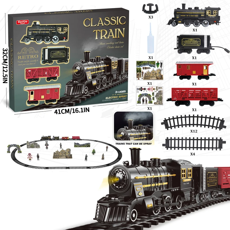Kids Electric Steam Train Toy  - Party Games Steam Free ulasan dan harga