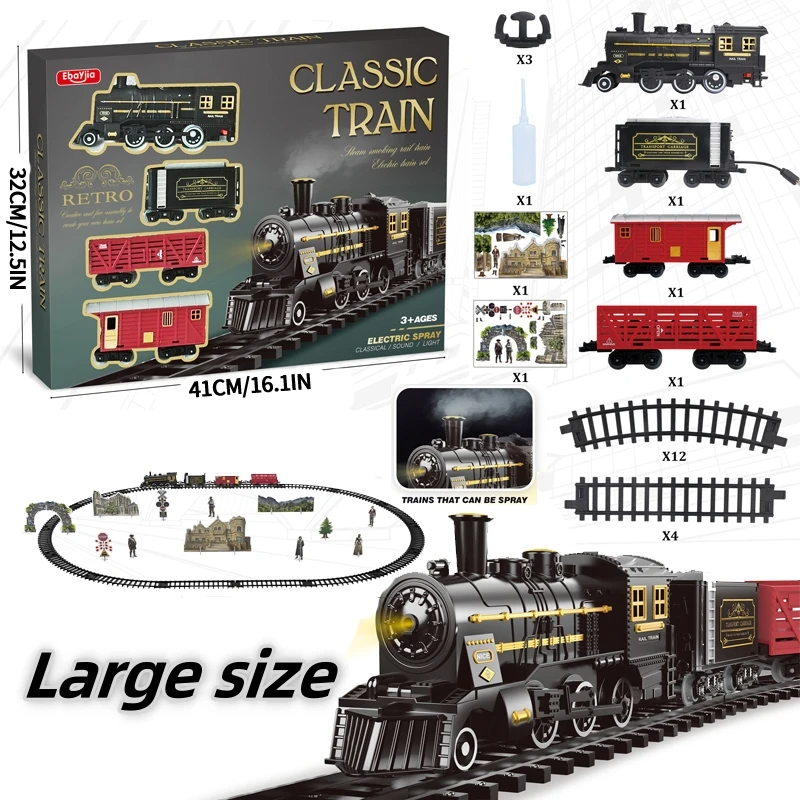 Kids Electric Steam Train Toy  - Party Games Steam Free ulasan dan harga