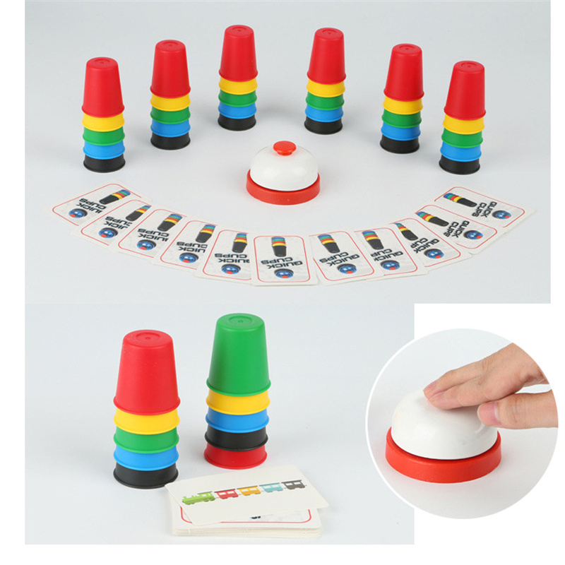 Stacking Cup Board Games Toys  - Quick Games Party ulasan dan harga