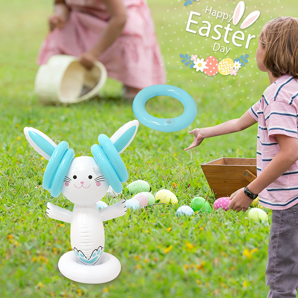 Easter Inflatable Bunny Ring T - Party Games Easter ulasan dan harga