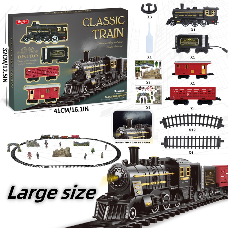 Kids Electric Steam Train Toy  - Party Games Steam Free ulasan dan harga