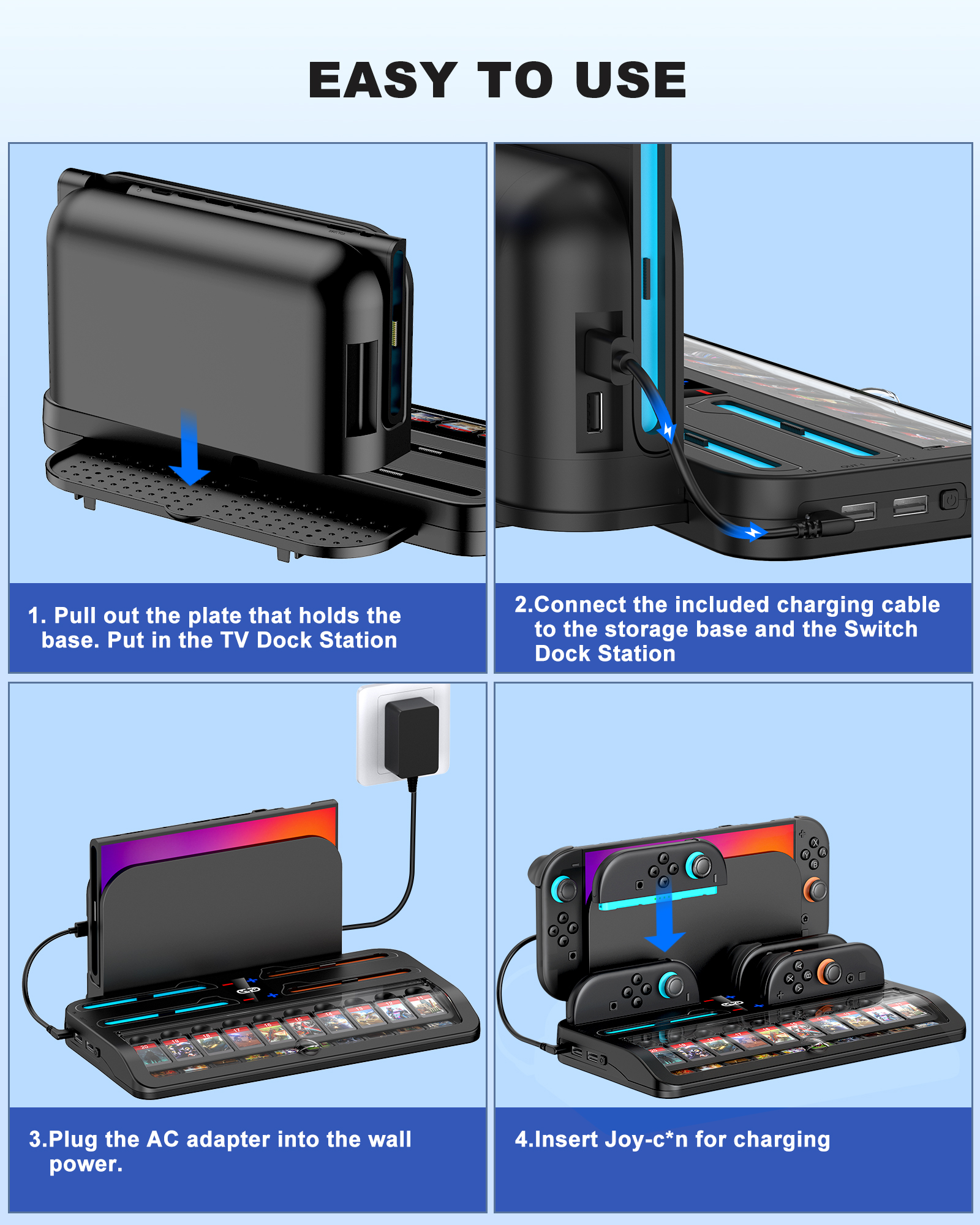 BEBONCOOL SC200 Switch2 Chargi - Party Games Nintendo Switch ulasan dan harga