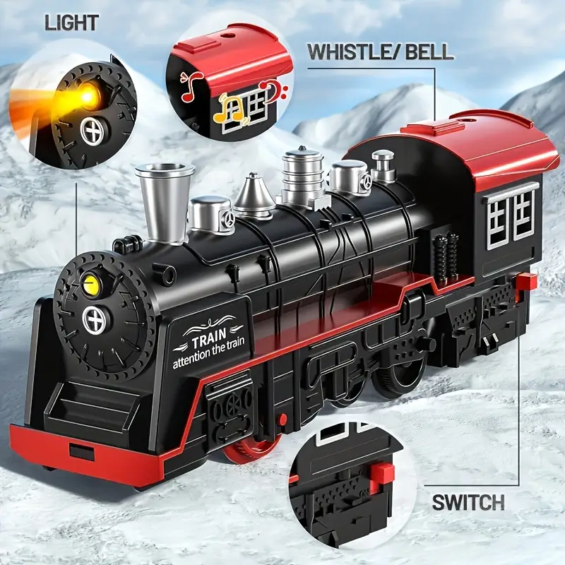 Kids Electric Steam Alloy Trai - Party Games Steam Free ulasan dan harga