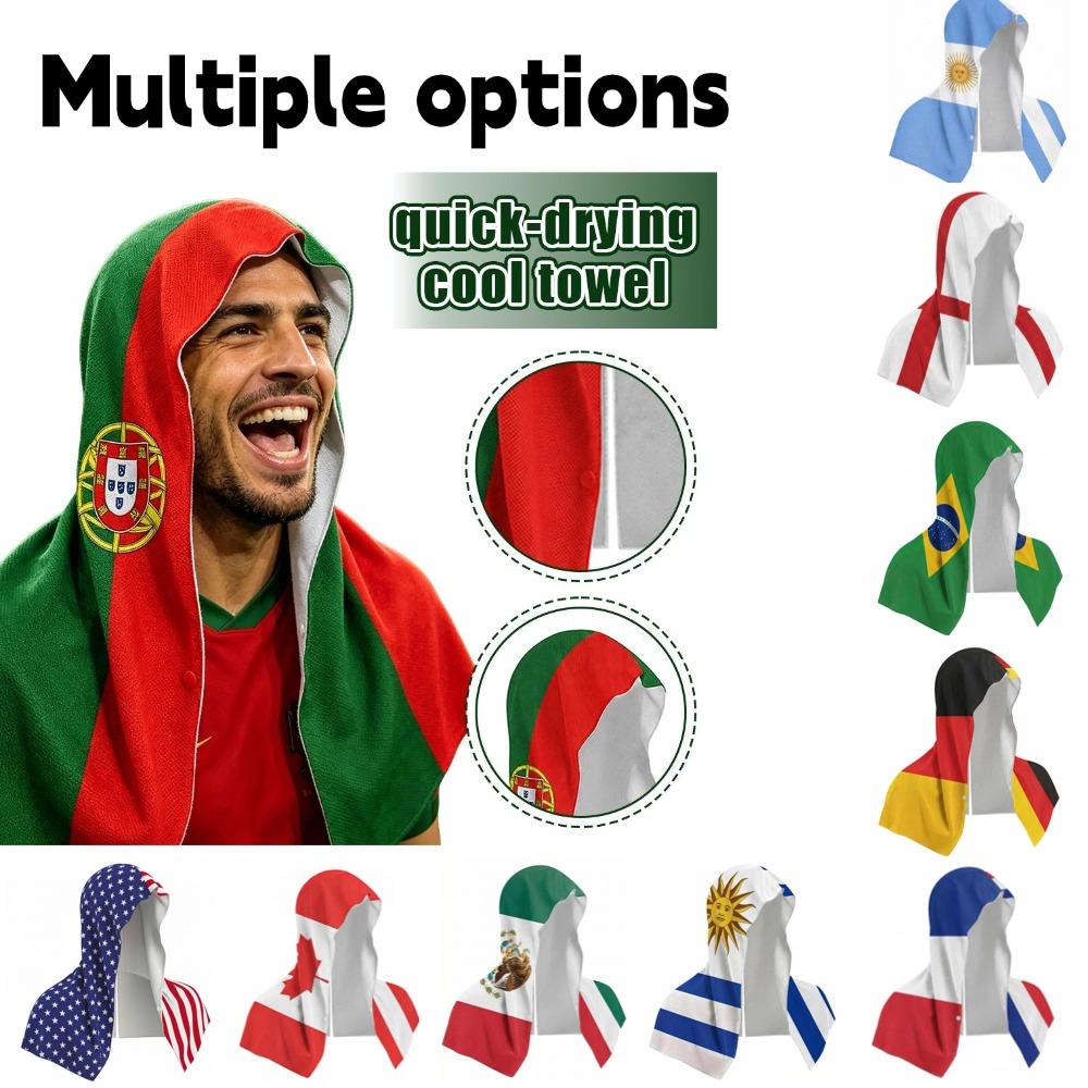 National Flag Hooded Head Scar - Quick Games Party ulasan dan harga