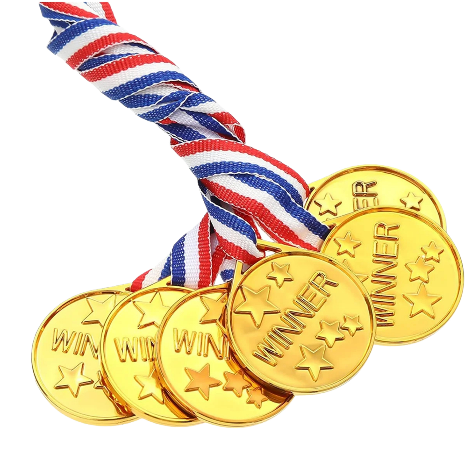 30Pcs Plastic Gold Winners Med - Party Games Easter ulasan dan harga